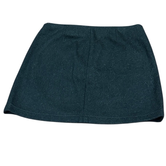 NEW | VTG | GAP Virgin Wool Mini Skirt Charcoal Gray | Sz 6 | NEVER WORN - Picture 8 of 10